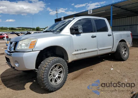 2005 Nissan Titan Xe из США, поврежденный, VIN 1N6AA07B75N562624